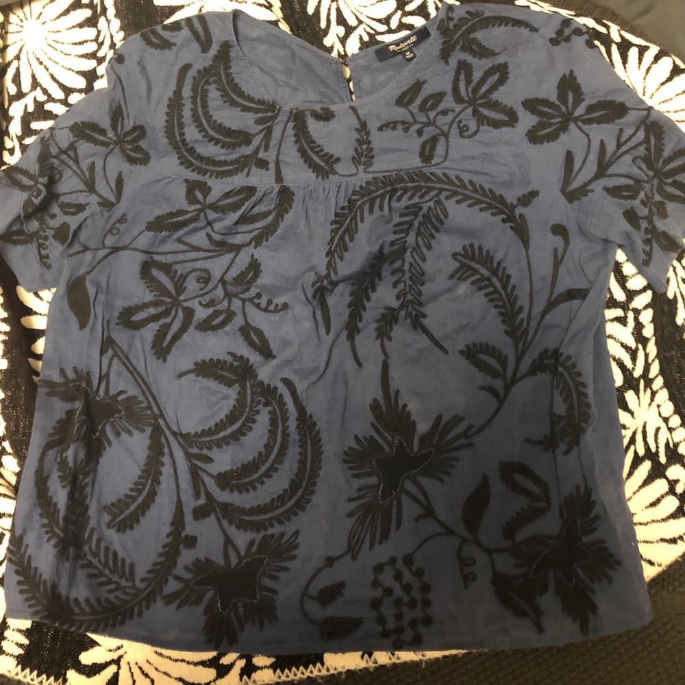 Madewell Floral Top 😻